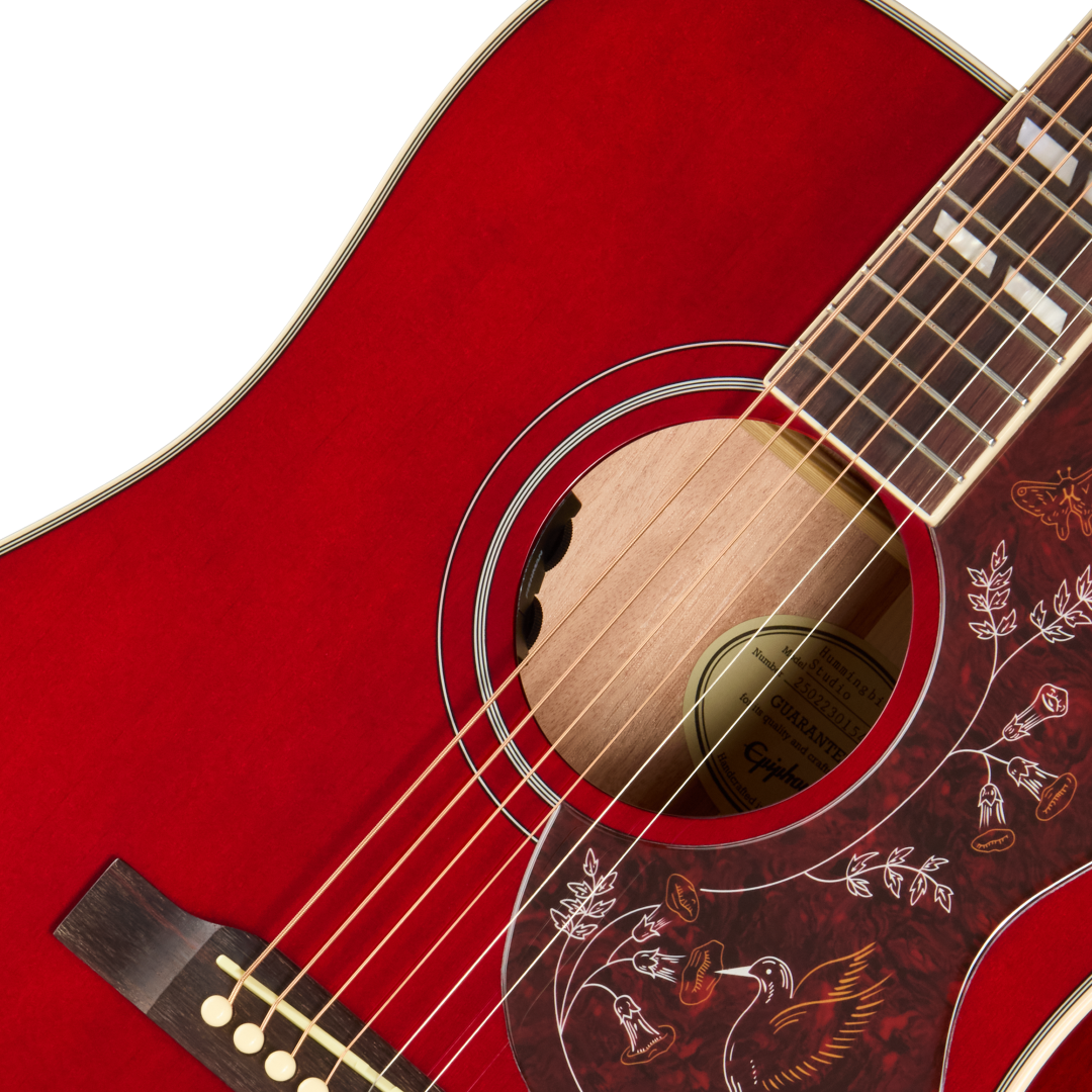 Hummingbird Studio Wine Red Westerngitarre